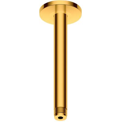 Duravit Duschsystem, Deckenanschluss rd Ros 200 Anschlussgrösse DN 15 go pol gold poliert Duravit Duschsystem, Deckenanschluss rd Ros 200 Anschlussgrösse DN 15 go pol gold poliert