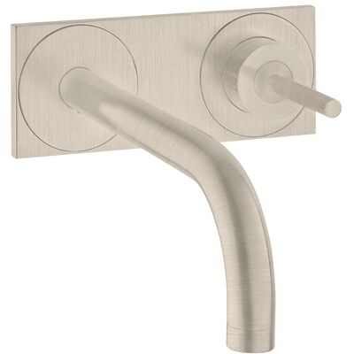 Hansgrohe AXOR Uno Einhebel-Waschtischmischer - Wandmontage, 225mm Ausladung, Nickel Hansgrohe AXOR Uno Einhebel-Waschtischmischer - Wandmontage, 225mm Ausladung, Nickel