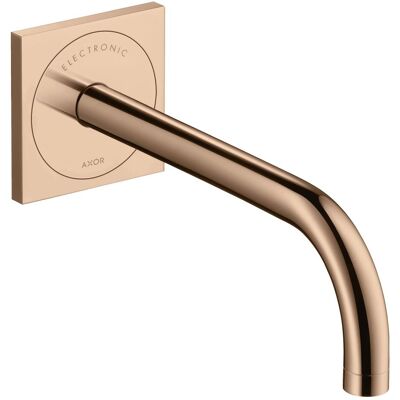 Hansgrohe Duscharmatur + Badewannenarmatur, AXOR Uno Waschtischmischer, Elektronik, Unterputz, Ausladung 225mm, Netzbetrieb Hansgrohe Duscharmatur + Badewannenarmatur, AXOR Uno Waschtischmischer, Elektronik, Unterputz, Ausladung 225mm, Netzbetrieb