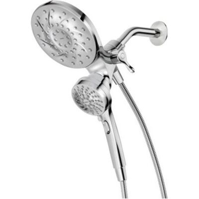 Moen, Duschbrause, Testa Doccia Doppia a Parete con 1 Getto Engage (1 Strahlart, 9.50 l/min) Moen, Duschbrause, Testa Doccia Doppia a Parete con 1 Getto Engage (1 Strahlart, 9.50 l/min)