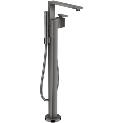 Axor Duscharmatur + Badewannenarmatur, Edge Einhebel-Wannenmischer bodenstehend, Diamantschliff Axor Duscharmatur + Badewannenarmatur, Edge Einhebel-Wannenmischer bodenstehend, Diamantschliff