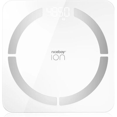 Niceboy ION Smart Scale - Bluetooth / Wifi Körperanalyse Weiß Niceboy ION Smart Scale - Bluetooth / Wifi Körperanalyse Weiß