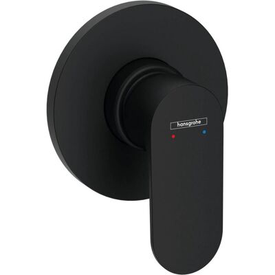 Hansgrohe Duscharmatur + Badewannenarmatur, rebris s - inbouw douchekraan, mat zwart Hansgrohe Duscharmatur + Badewannenarmatur, rebris s - inbouw douchekraan, mat zwart