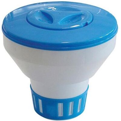 EDM 8425998810103 - Blau - 13x13 cm - Chlor Dispenser für Pool EDM 8425998810103 - Blau - 13x13 cm - Chlor Dispenser für Pool