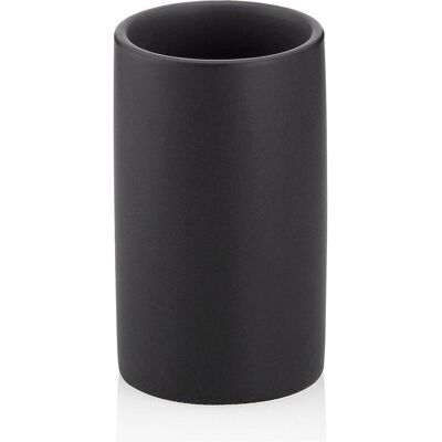 Kela, Zahnputzbecher, Becher Matsi schwarz Kela, Zahnputzbecher, Becher Matsi schwarz