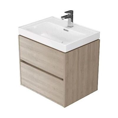 Cersanit, Waschbecken, Create 59,4 cm dąb craft (S801-288) (594 mm) Cersanit, Waschbecken, Create 59,4 cm dąb craft (S801-288) (594 mm)