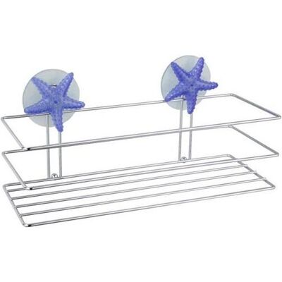 Thema_lux, Duschablage, SHOWER SHELF HIC-0271C GLUED WITH STAR (11 x 28 x 8 cm) Thema_lux, Duschablage, SHOWER SHELF HIC-0271C GLUED WITH STAR (11 x 28 x 8 cm)