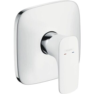 Hansgrohe Duscharmatur + Badewannenarmatur, HG Fertigmontagese PURA VIDA f Unterputz-Einhebel-Brausemischer wh ch Hansgrohe Duscharmatur + Badewannenarmatur, HG Fertigmontagese PURA VIDA f Unterputz-Einhebel-Brausemischer wh ch
