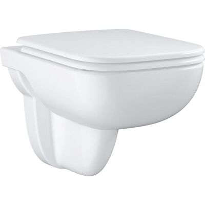 Grohe Toilette + Bidet, StartEdge Wand-Tiefspül-WC, inkl. WC-Sitz, Soft-Close, 3,5l Spülmenge Grohe Toilette + Bidet, StartEdge Wand-Tiefspül-WC, inkl. WC-Sitz, Soft-Close, 3,5l Spülmenge