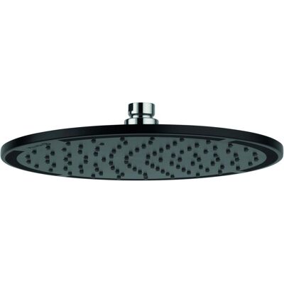 Kludi, Duschbrause, Tellerkopfbrause A-QA, 250 mm, DN15, mattschwarz/chrom (23 l/min) Kludi, Duschbrause, Tellerkopfbrause A-QA, 250 mm, DN15, mattschwarz/chrom (23 l/min)