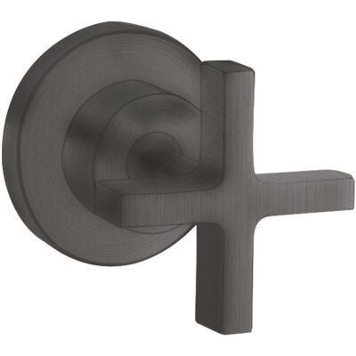 Hansgrohe AXOR CITTERIO Absperrventile - gebürstet schwarzkrom - Wandmontage Hansgrohe AXOR CITTERIO Absperrventile - gebürstet schwarzkrom - Wandmontage