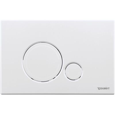 Duravit WC Deckel, DuraSystem WC-Spülknopf weiss Duravit WC Deckel, DuraSystem WC-Spülknopf weiss