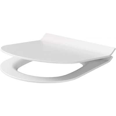 Cersanit WC-Sitz Slim Soft-Close - Weiß - Toilettentyp Cersanit WC-Sitz Slim Soft-Close - Weiß - Toilettentyp