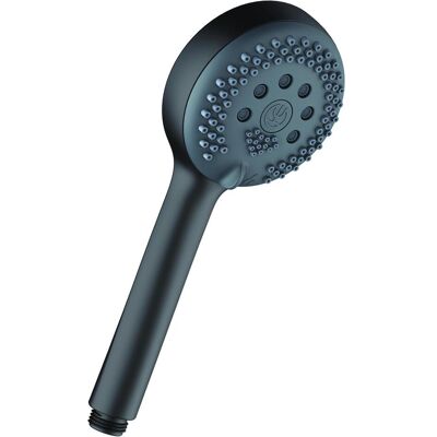 Kludi, Duschbrause, Logo Duschkopf schwarz (3 Strahlarten, 13 l/min) Kludi, Duschbrause, Logo Duschkopf schwarz (3 Strahlarten, 13 l/min)