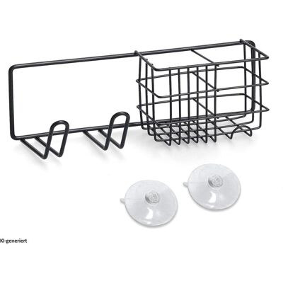 Zeller Present, Duschablage, Regal (9.50 x 9.50 x 8.70 cm) Zeller Present, Duschablage, Regal (9.50 x 9.50 x 8.70 cm)