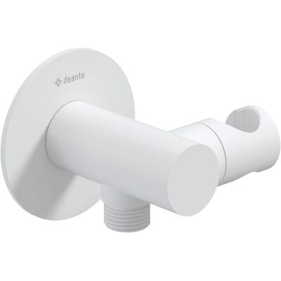 Deante, Zubehör Sanitärinstallation, Runder Winkelstecker mit Hörerhalterung Deante, Zubehör Sanitärinstallation, Runder Winkelstecker mit Hörerhalterung