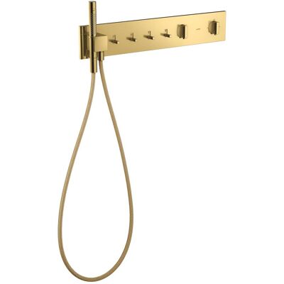 Hansgrohe AXOR ShowerComposition Thermostatmodul - Gold - Duschthermostat Hansgrohe AXOR ShowerComposition Thermostatmodul - Gold - Duschthermostat