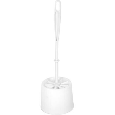 York, Toilettenbürste, Toilet brush, white/black, 3.8 cm x 11 cm x 3.8 cm York, Toilettenbürste, Toilet brush, white/black, 3.8 cm x 11 cm x 3.8 cm