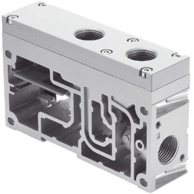 Festo, Betätigungsplatte, VABF-S6-1-P1A6-G12 539230 Versorgungsplatte Festo, Betätigungsplatte, VABF-S6-1-P1A6-G12 539230 Versorgungsplatte