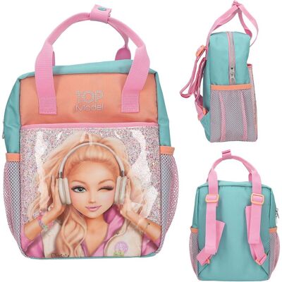 Top Model, Kindergartentasche, Topmodel - TOPModel Backpack MUSIC - Pink, Apricot, Turquoise - Small Top Model, Kindergartentasche, Topmodel - TOPModel Backpack MUSIC - Pink, Apricot, Turquoise - Small