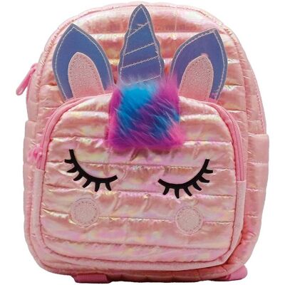 Stnux, Kindergartentasche, Rucksack Puffy Einhorn Rosa Stnux, Kindergartentasche, Rucksack Puffy Einhorn Rosa