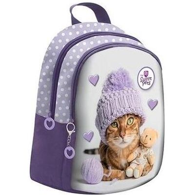 Beniamin, Kindergartentasche, Der kleine Rucksack „Sweet Pets“ – Katze Beniamin, Kindergartentasche, Der kleine Rucksack „Sweet Pets“ – Katze