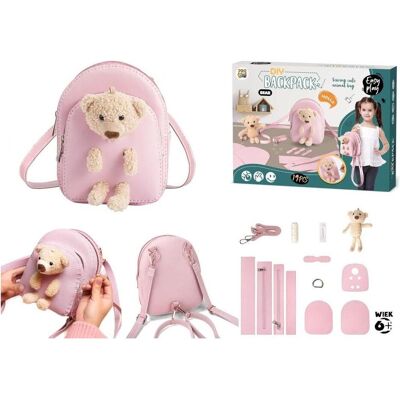 Pro Kids Kreativer Rucksack Bär, Handarbeitsset, Rosa Pro Kids Kreativer Rucksack Bär, Handarbeitsset, Rosa