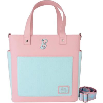 Loungefly, Damen, Tasche, Barbie backpack bag 33cm, Rosa, Blau, Mehrfarbig Loungefly, Damen, Tasche, Barbie backpack bag 33cm, Rosa, Blau, Mehrfarbig