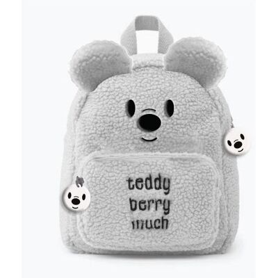 Beniamin, Kindergartentasche, Kleiner Bouqle-Rucksack No Name – Teddybär Beniamin, Kindergartentasche, Kleiner Bouqle-Rucksack No Name – Teddybär