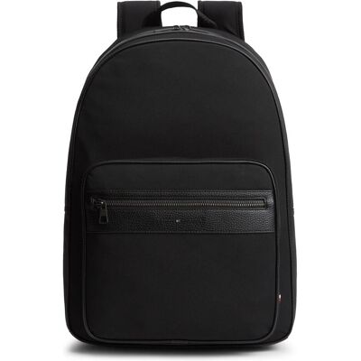 Tommy Hilfiger Unisex, Tasche, Th Repreve Backpack, Schwarz Tommy Hilfiger Unisex, Tasche, Th Repreve Backpack, Schwarz