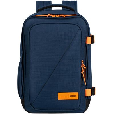 American Tourister Take2Cabin Kleiner Kabinenrucksack - Dunkel Marine/Orange American Tourister Take2Cabin Kleiner Kabinenrucksack - Dunkel Marine/Orange