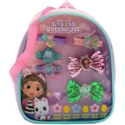 Canenco, Kindergartentasche, Gabby's Dollhouse Rucksack mit Zubehör Canenco, Kindergartentasche, Gabby's Dollhouse Rucksack mit Zubehör