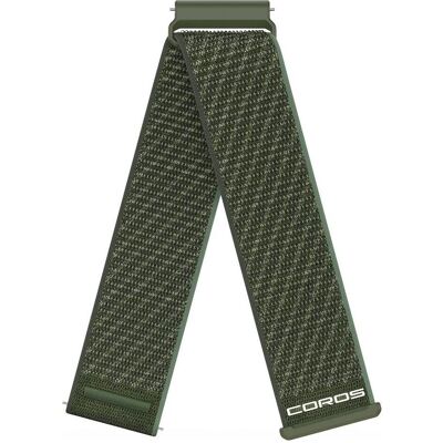 Coros Watch Band Apex 4 (22 mm, Nylon), Uhrenarmband, Grün Coros Watch Band Apex 4 (22 mm, Nylon), Uhrenarmband, Grün