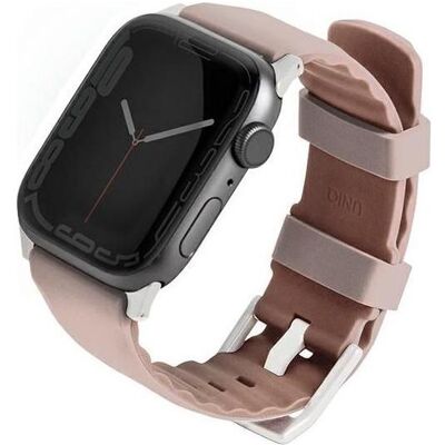 Uniq pasek Linus Apple Watch Series 1/2/3/4/5/6/7/8/SE/SE2 38/40/41mm. Airosoft Silicone różowy/blus (38 mm, 40 mm, 41 mm, Airosoft Silicone, Silicon, Silicone), Uhrenarmband, Pink, Rosa Uniq pasek Linus Apple Watch Series 1/2/3/4/5/6/7/8/SE/SE2 38/40/41mm. Airosoft Silicone różowy/blus (38 mm, 40 mm, 41 mm, Airosoft Silicone, Silicon, Silicone), Uhrenarmband, Pink, Rosa