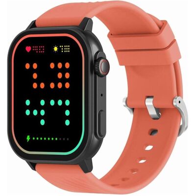 Gravity GT15-3 Smartwatch, rotes Silikonarmband + schwarzes Armband (ohne SIM), Smartwatch Gravity GT15-3 Smartwatch, rotes Silikonarmband + schwarzes Armband (ohne SIM), Smartwatch