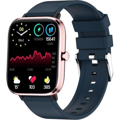 Giewont GW230-5 Roségold-Blaue Smartwatch (38 mm), Smartwatch Giewont GW230-5 Roségold-Blaue Smartwatch (38 mm), Smartwatch