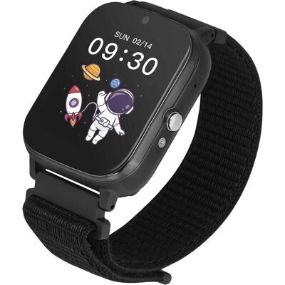 Garett Kids Tech 4G, juoda (39 mm, 4G), Smartwatch Garett Kids Tech 4G, juoda (39 mm, 4G), Smartwatch