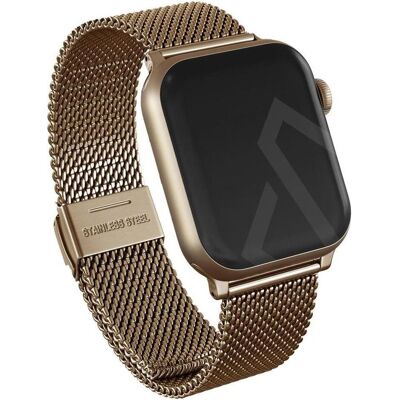 Burga Maglia Eleganza (41 mm, Edelstahl), Uhrenarmband, Gold Burga Maglia Eleganza (41 mm, Edelstahl), Uhrenarmband, Gold
