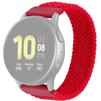 Cover-Discount 22mm Nylon Armband Loop rot (22 mm, Silikon), Uhrenarmband, Rot Cover-Discount 22mm Nylon Armband Loop rot (22 mm, Silikon), Uhrenarmband, Rot