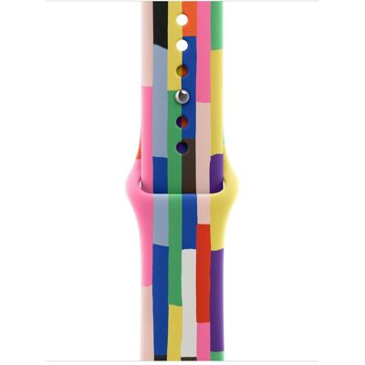 Apple Sport Band (40 mm, Fluor-Elastomer, Fluoroelastomer), Uhrenarmband, Mehrfarbig Apple Sport Band (40 mm, Fluor-Elastomer, Fluoroelastomer), Uhrenarmband, Mehrfarbig