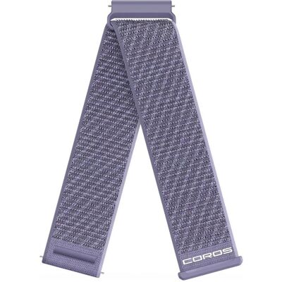 Coros Watch Band Apex 4 (22 mm, Nylon), Uhrenarmband, Blau, Violett Coros Watch Band Apex 4 (22 mm, Nylon), Uhrenarmband, Blau, Violett