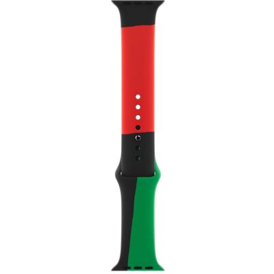 Apple Sportarmband (45 mm, Fluorelastomer), Uhrenarmband, Mehrfarbig Apple Sportarmband (45 mm, Fluorelastomer), Uhrenarmband, Mehrfarbig