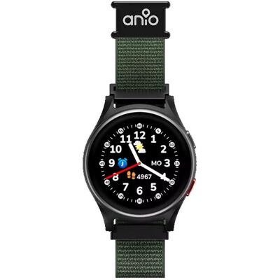 Lupus-Electronics ANIO Armband, crocodile green (Nylon), Uhrenarmband, Grün Lupus-Electronics ANIO Armband, crocodile green (Nylon), Uhrenarmband, Grün