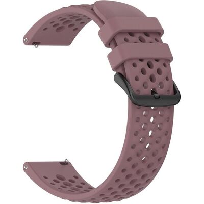 Techsuit - Watchband 22mm (W083) - Amazfit Active Max - Purple (Silikon), Uhrenarmband, Violett Techsuit - Watchband 22mm (W083) - Amazfit Active Max - Purple (Silikon), Uhrenarmband, Violett