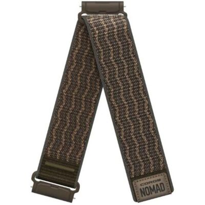 Coros 24mm Watch Band (24 mm, Nylon), Uhrenarmband, Braun Coros 24mm Watch Band (24 mm, Nylon), Uhrenarmband, Braun