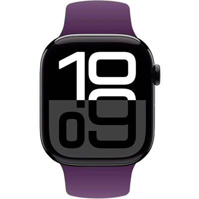 Crong Apple Watch Silikonarmband 44–49 mm (22 mm, Silikon), Uhrenarmband, Violett Crong Apple Watch Silikonarmband 44–49 mm (22 mm, Silikon), Uhrenarmband, Violett