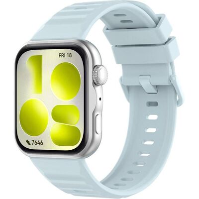 Techsuit - Watchband (W082) - Huawei Watch Fit 5 Pro - Light Blue (Silikon), Uhrenarmband, Blau Techsuit - Watchband (W082) - Huawei Watch Fit 5 Pro - Light Blue (Silikon), Uhrenarmband, Blau