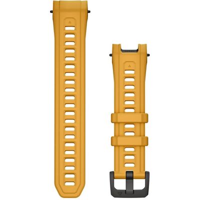Garmin Ersatzarmband Instinct (22 mm, Silicone, Silikon), Uhrenarmband, Orange, Gelb, Grau, Gold Garmin Ersatzarmband Instinct (22 mm, Silicone, Silikon), Uhrenarmband, Orange, Gelb, Grau, Gold