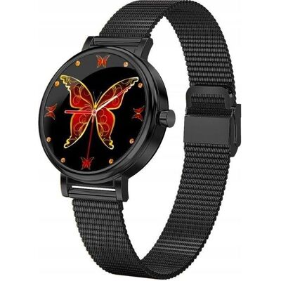 Rubicon LW06, Schwarz (46 mm), Smartwatch Rubicon LW06, Schwarz (46 mm), Smartwatch
