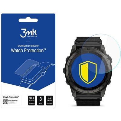 3MK FlexibleGlass Watch Garmin Tactix 7 AMOLED Edition Szkło Hybrydowe, Smartwatch Schutzfolie, Transparent 3MK FlexibleGlass Watch Garmin Tactix 7 AMOLED Edition Szkło Hybrydowe, Smartwatch Schutzfolie, Transparent